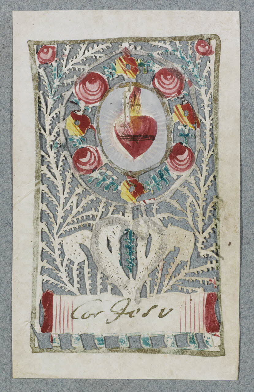 canivet, dessin Cor Jesu 1970.47.39 Photo RMN-Grand Palais (Mucem)