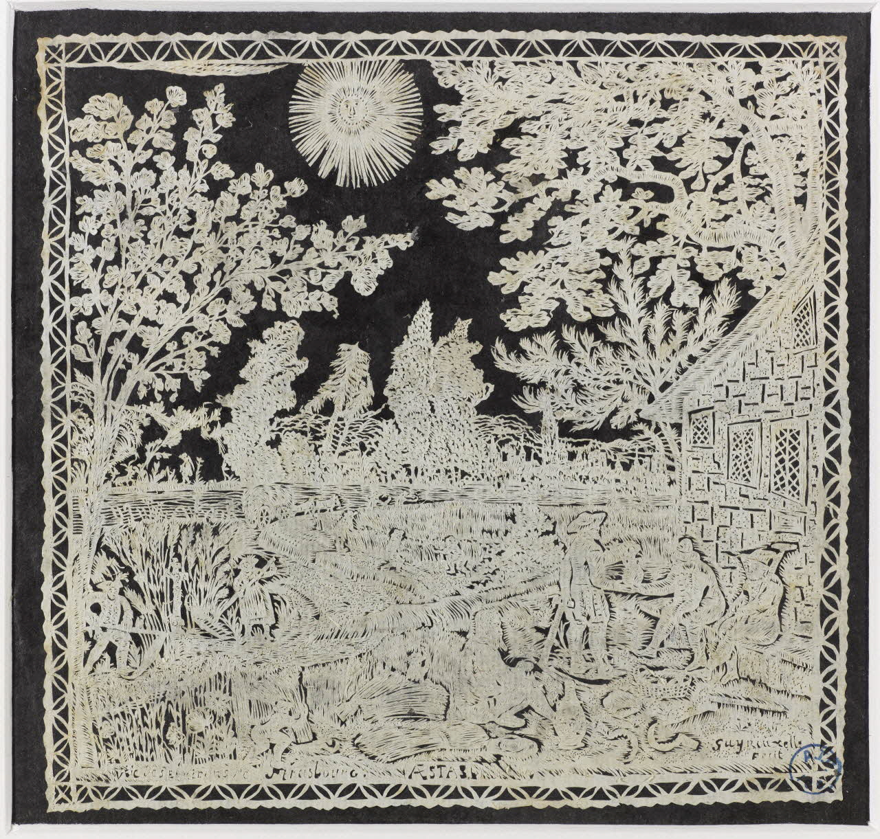 canivet L'été : vue des environs de Strasbourg 1982.11.1 Photo RMN-Grand Palais (Mucem)