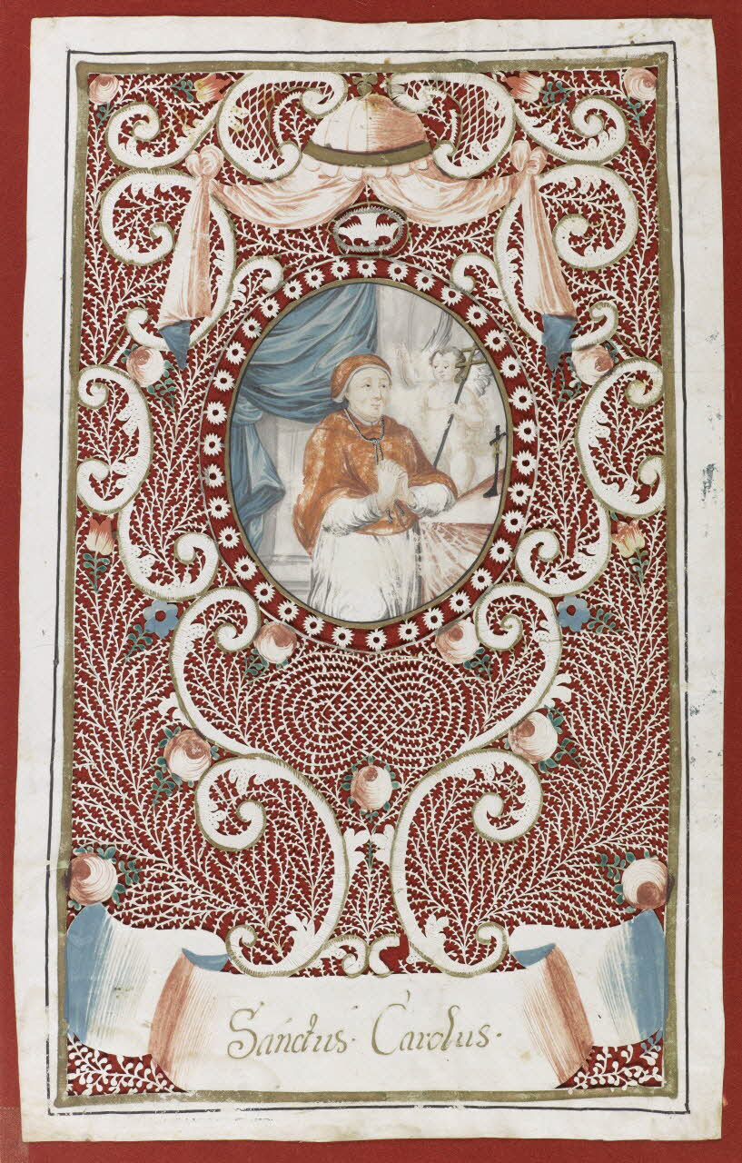 canivet, dessin Sanctus Carolus 1990.5.117 Photo RMN-Grand Palais (Mucem)