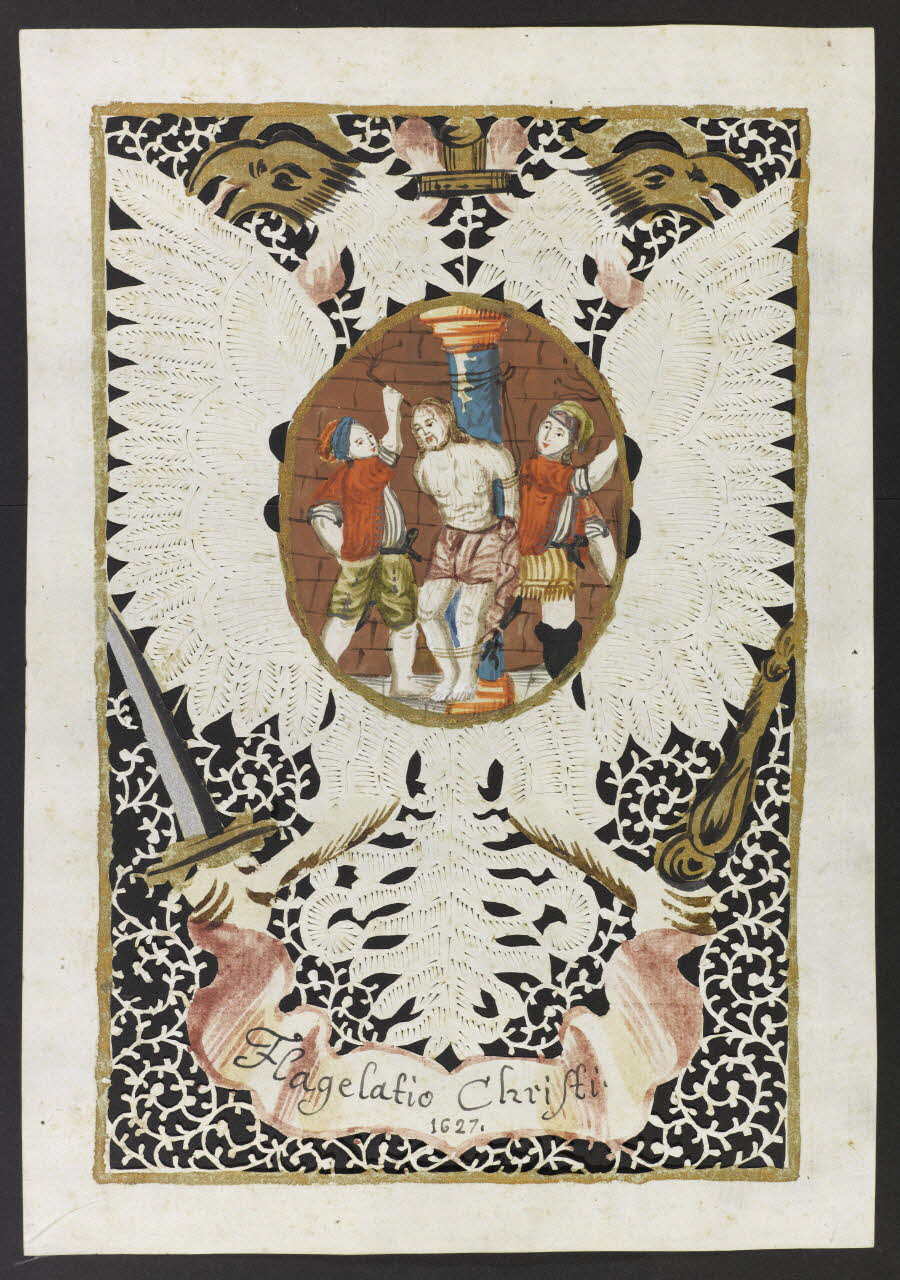 canivet, dessin Flagelatio Christi.  1627. 1627 1990.5.126 Photo RMN-Grand Palais (Mucem)