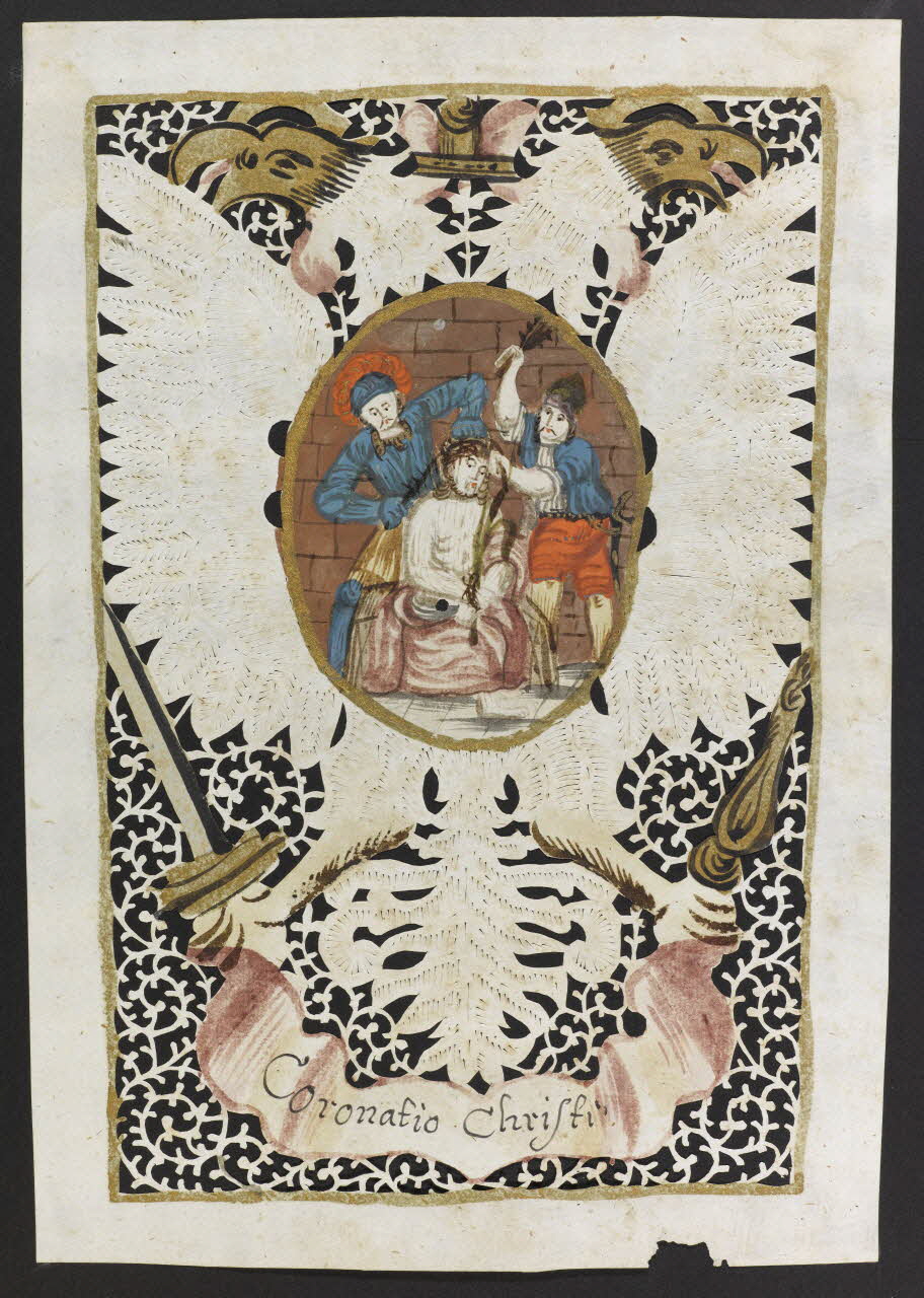 canivet, dessin Coronation Christi 1627 1990.5.127 Photo RMN-Grand Palais (Mucem)