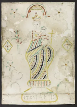 piquage, dessin, canivet S.T.E MARIE 1990.5.132 Photo RMN-Grand Palais (Mucem)