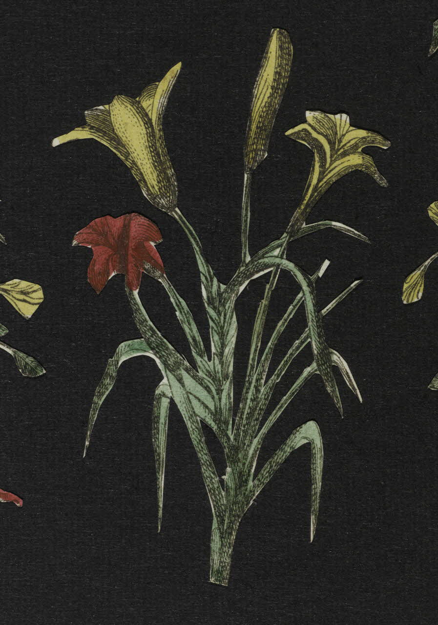 découpage, estampe Bouquet de fleurs 1990.5.176 Photo RMN-Grand Palais (Mucem)