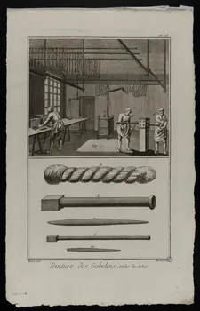 estampe Teinture des Gobelins 1954.11.105  Photo