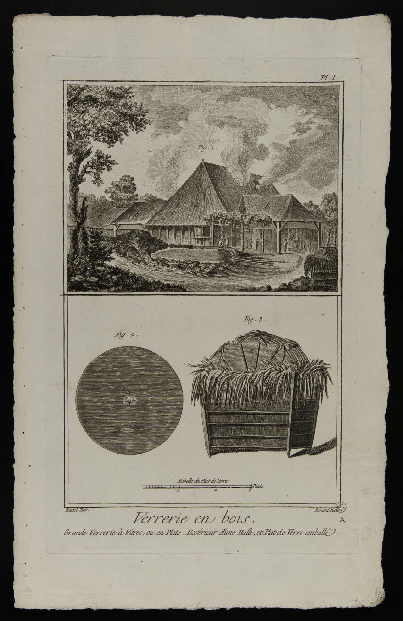 estampe Verrerie en Bois 1954.11.217 Photo