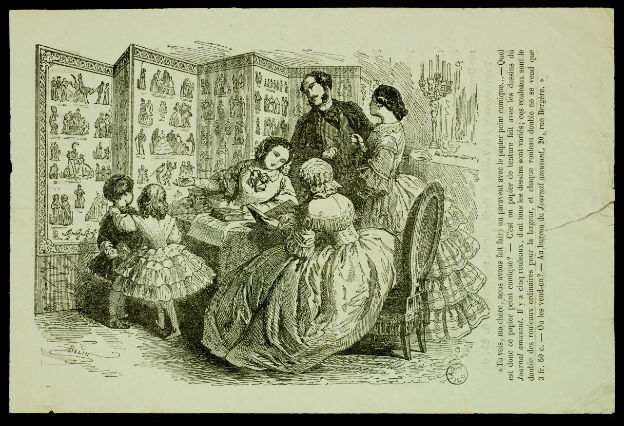 estampe Intérieur bourgeois 1954.26.16 Photo