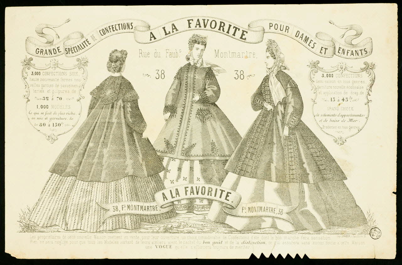 estampe A LA FAVORITE 1954.26.2 Photo