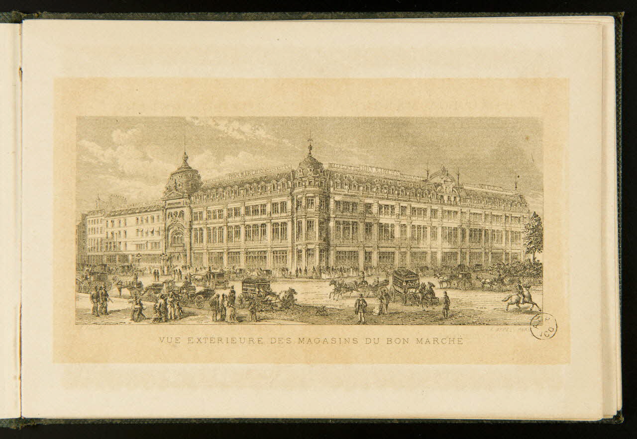 album VUE EXTERIEURE DES MAGASINS DU BON MARCHE 1954.26.36.1 Photo