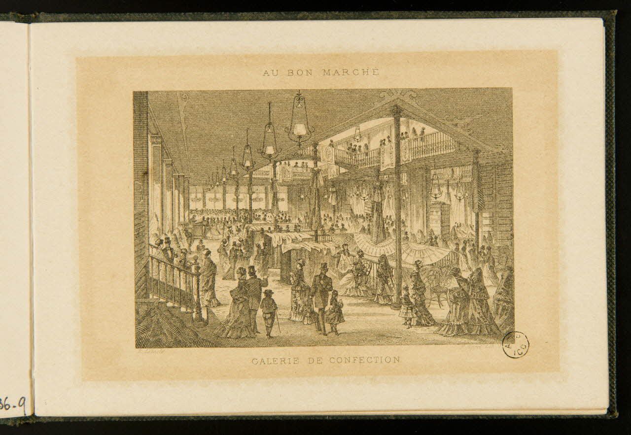 album AU BON MARCHE  GALERIE DE CONFECTION 1954.26.36.10 Photo
