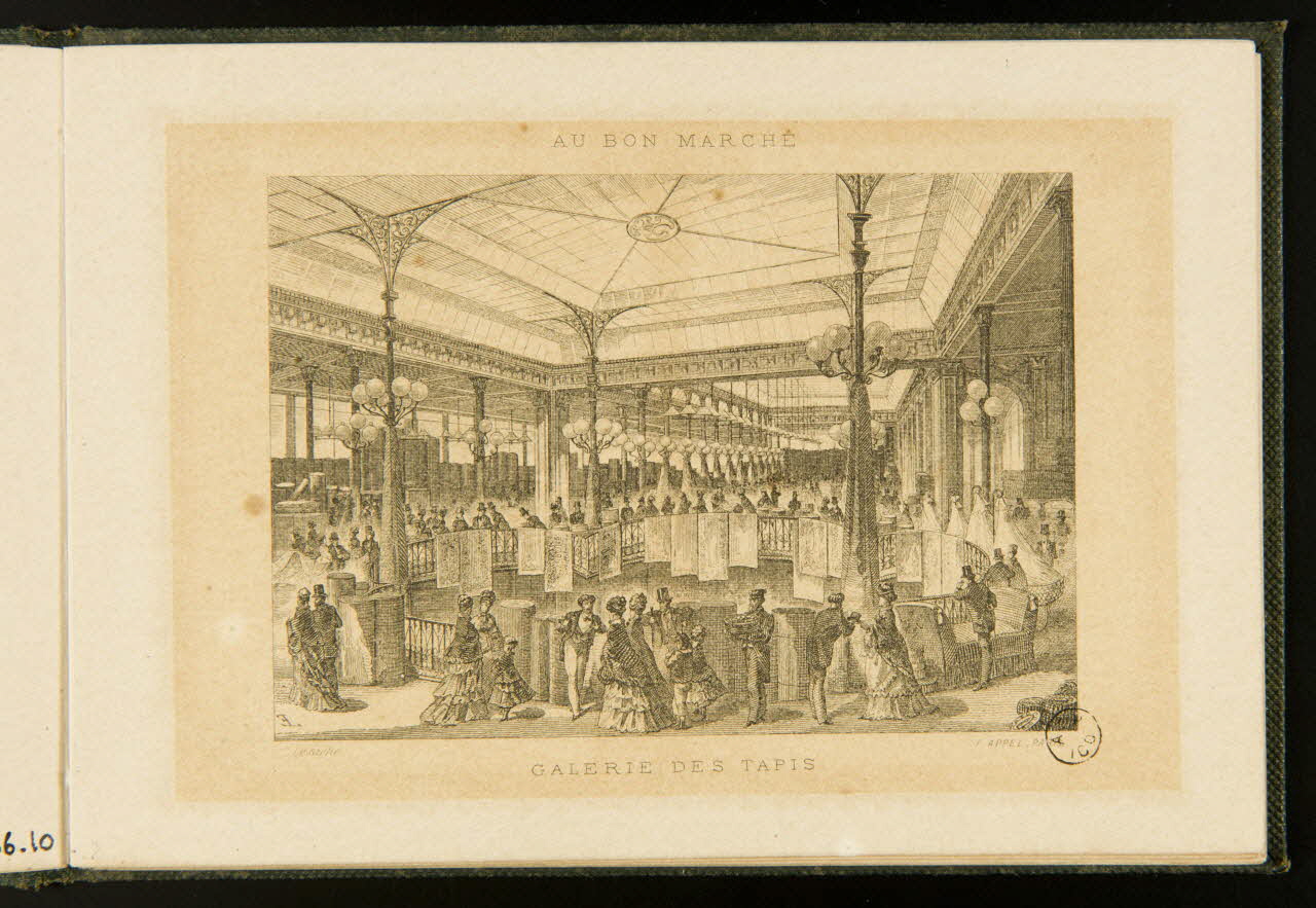 album AU BON MARCHE  GALERIE DES TAPIS 1954.26.36.11 Photo