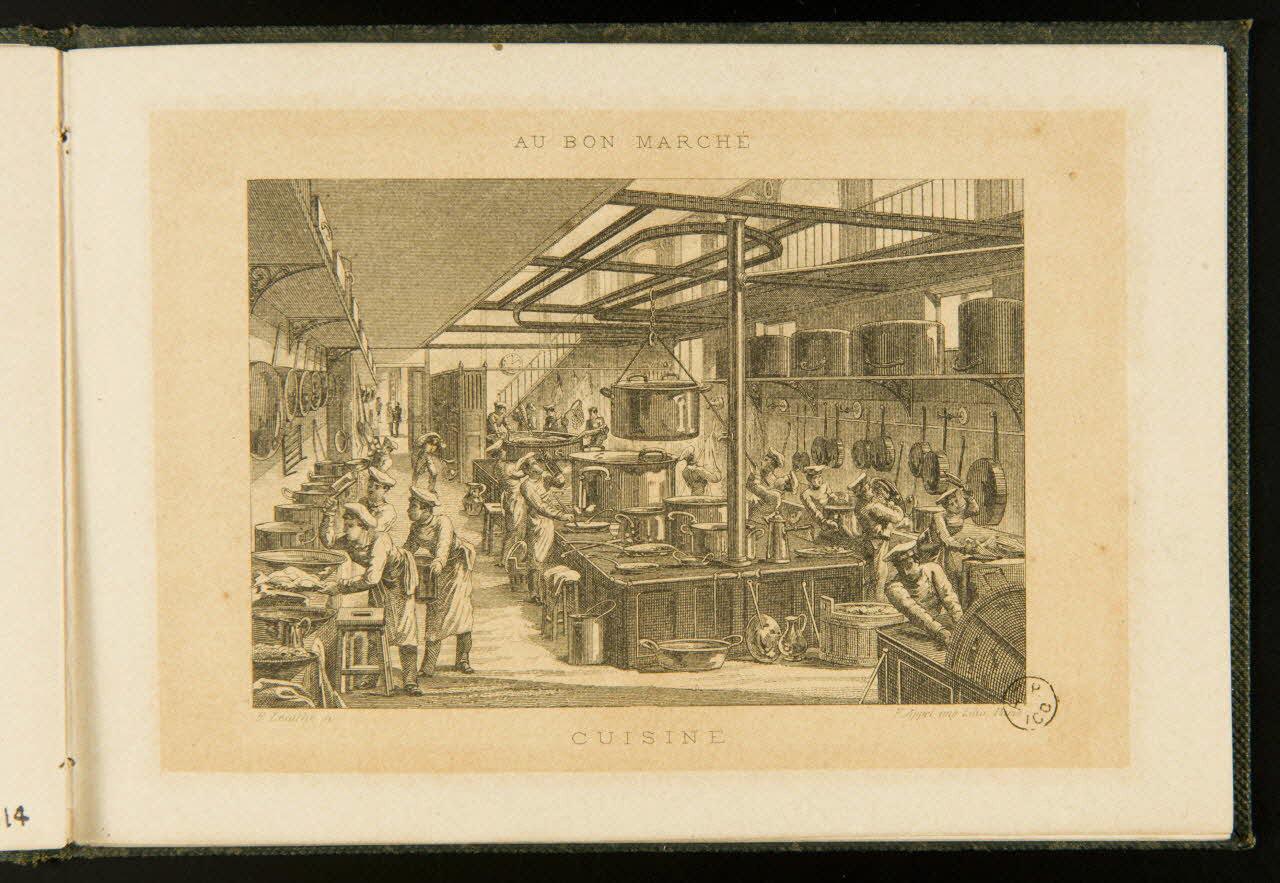 album AU BON MARCHE  CUISINE 1954.26.36.15 Photo