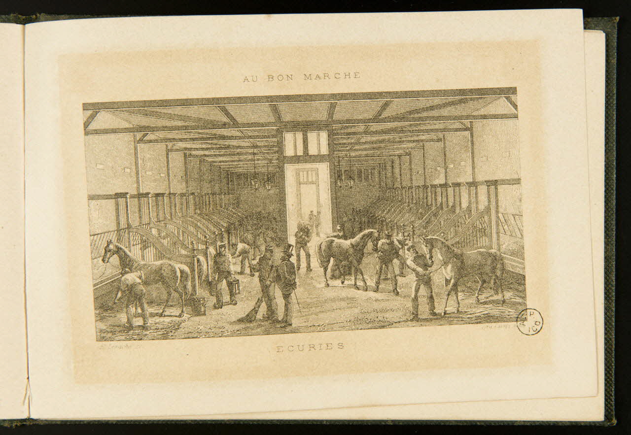 album AU BON MARCHE  ECURIES 1954.26.36.16 Photo