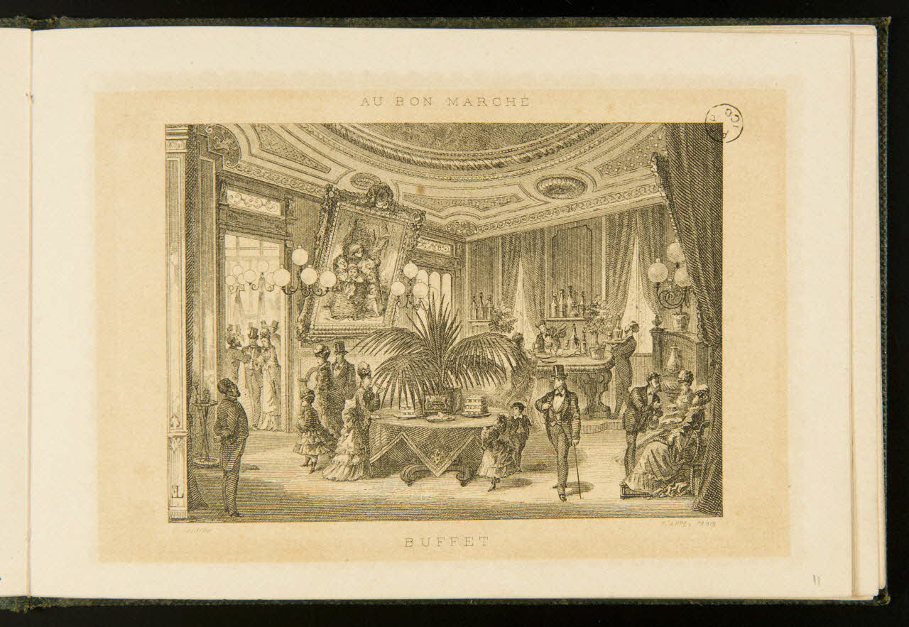 album AU BON MARCHE  BUFFET 1954.26.36.5 Photo