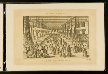 album AU BON MARCHE  GALERIE DES SOIERIES 1954.26.36.8 Photo