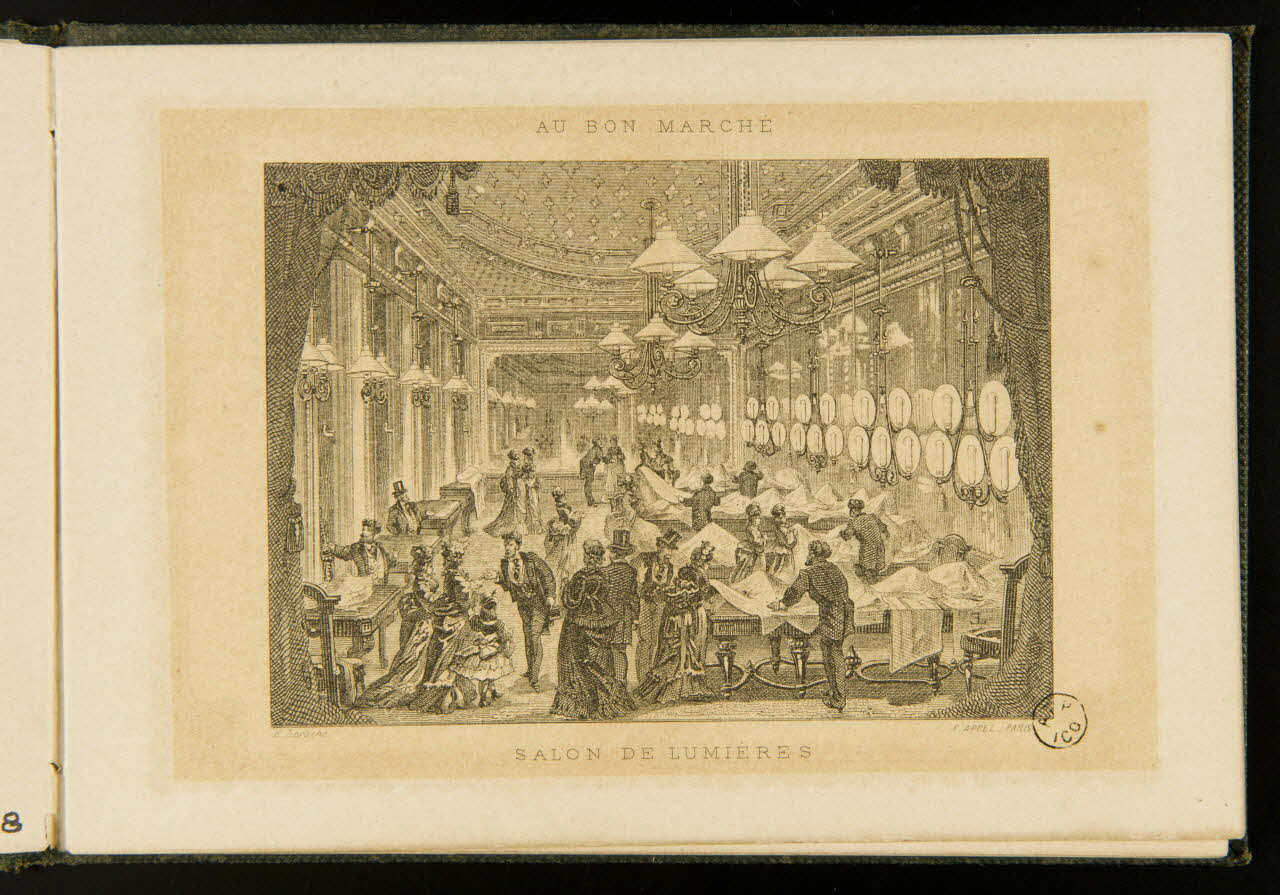 album AU BON MARCHE  SALON DE LUMIERES 1954.26.36.9 Photo