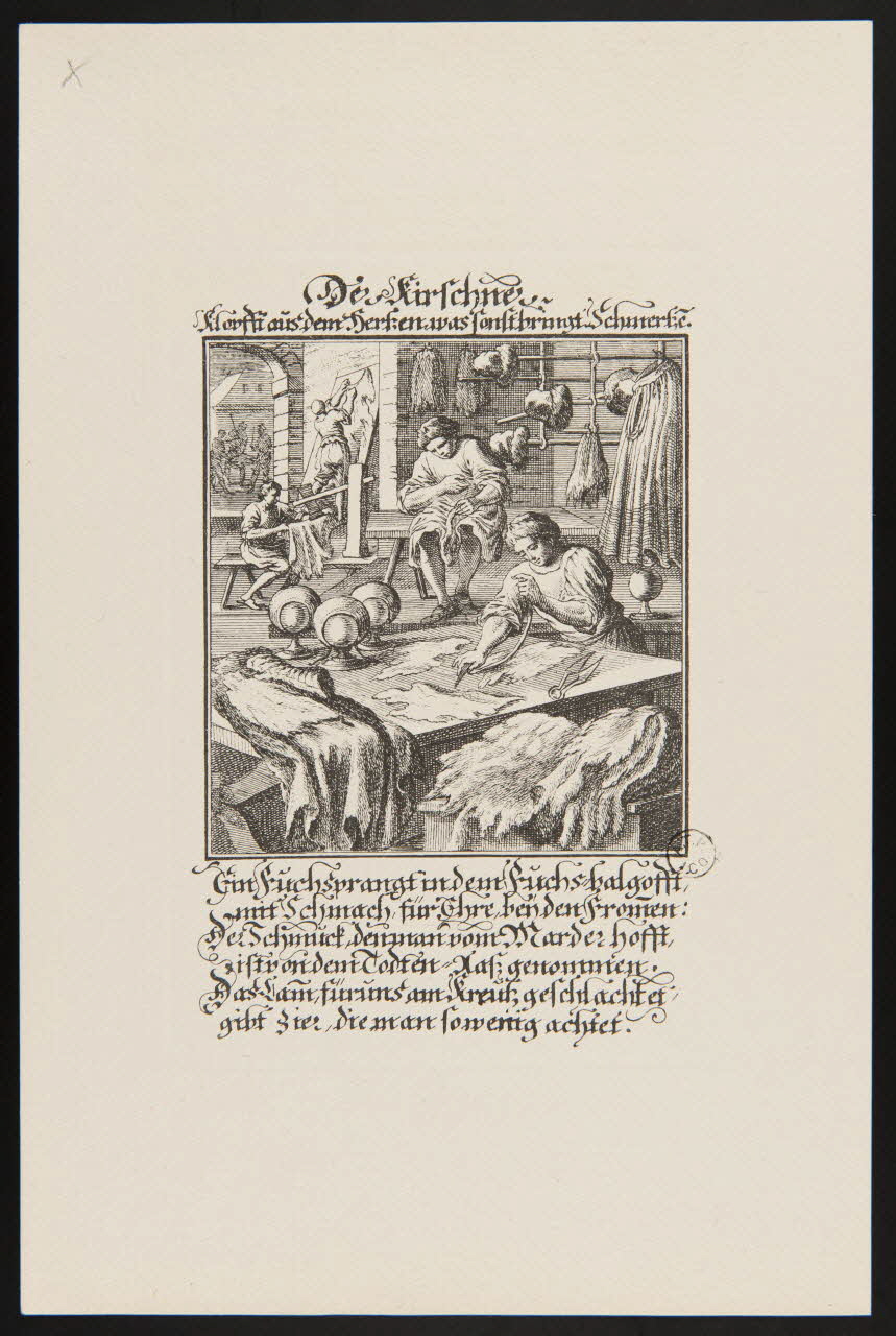estampe Der Kurschner 1954.54.10 Photo
