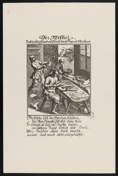 estampe Der Neffler [illisible] 1954.54.9  Photo
