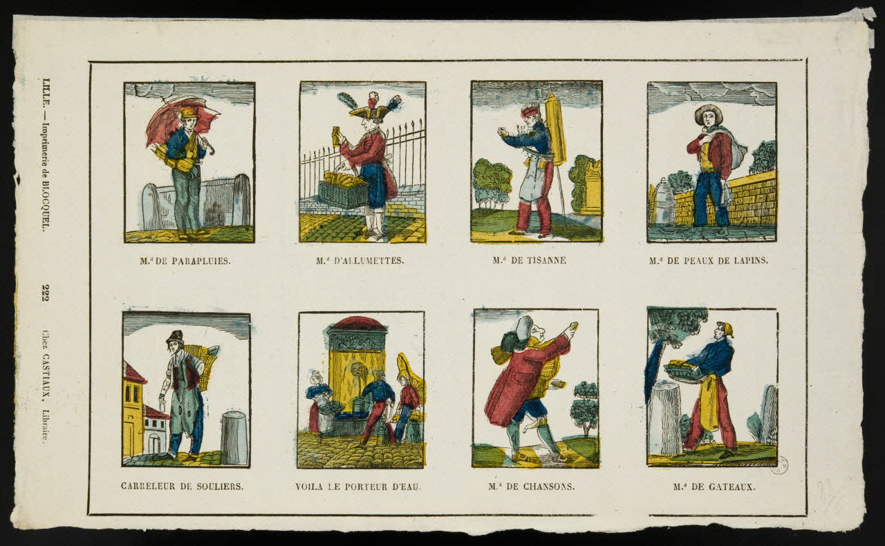 imagerie ancienne Marchands 1954.60.3 Photo