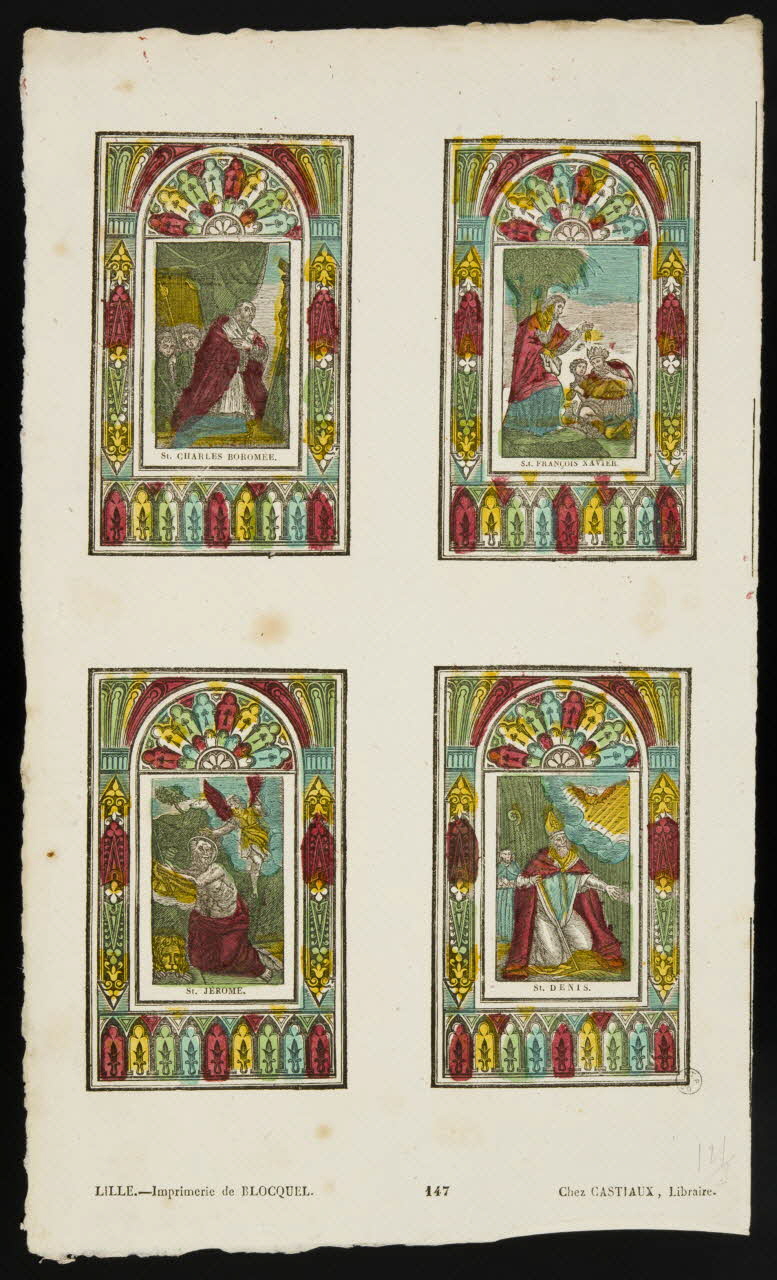 imagerie ancienne Saints 1954.60.41 Photo