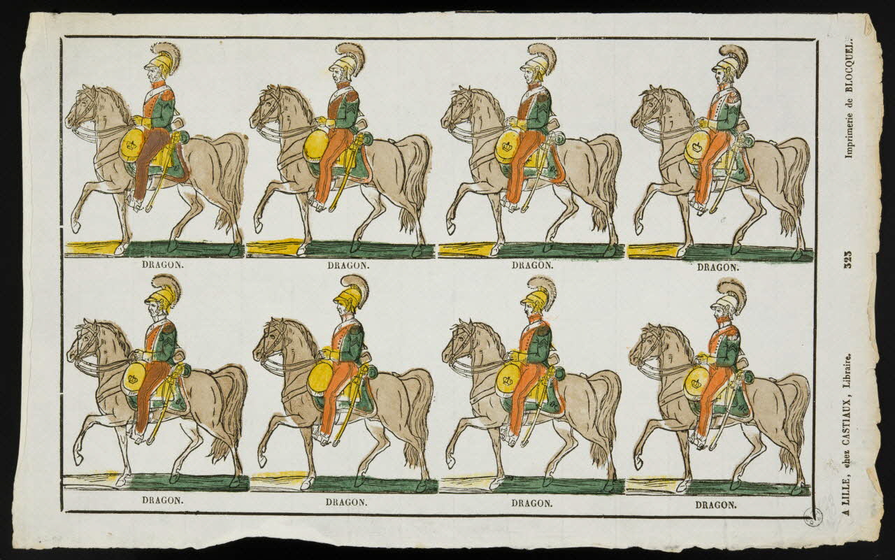 imagerie ancienne DRAGON. 1954.60.53 Photo