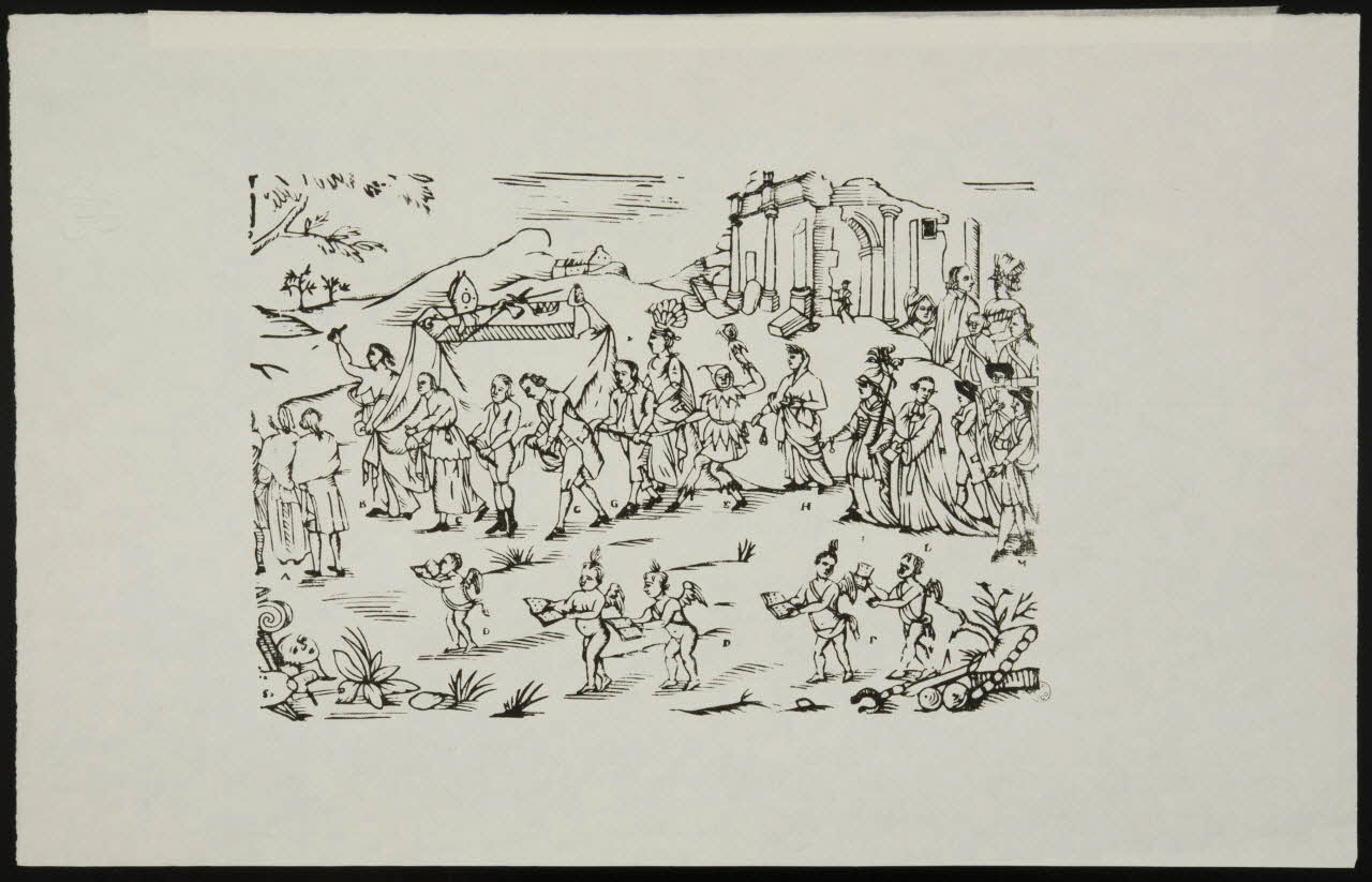 estampe CONVOI DE TRES HAUT ET TRES PUISSANT SEIGNEUR DES ABUS 1955.11.1.1 Photo