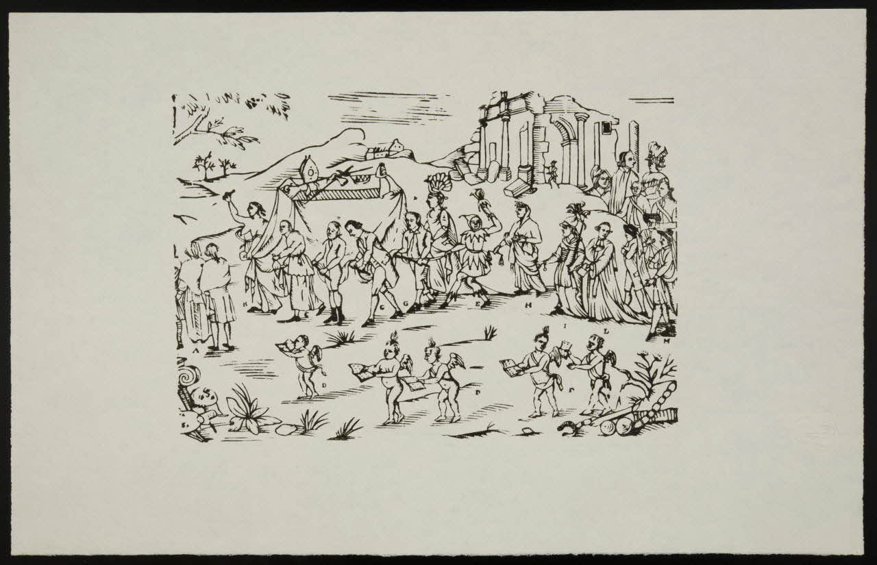 estampe CONVOI DE TRES HAUT ET TRES PUISSANT SEIGNEUR DES ABUS 1955.11.1.3 Photo