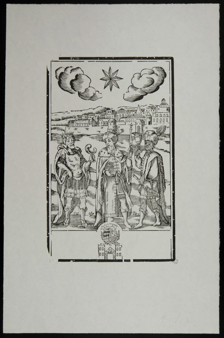 estampe Rois mages 1955.11.21 Photo