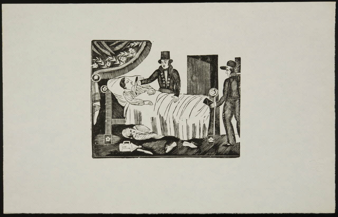 estampe Scène d'assassinat 1955.11.3.2 Photo