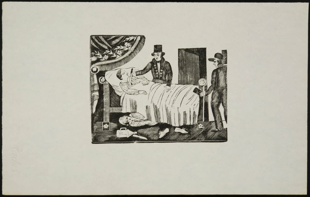 estampe Scène d'assassinat 1955.11.3.3 Photo