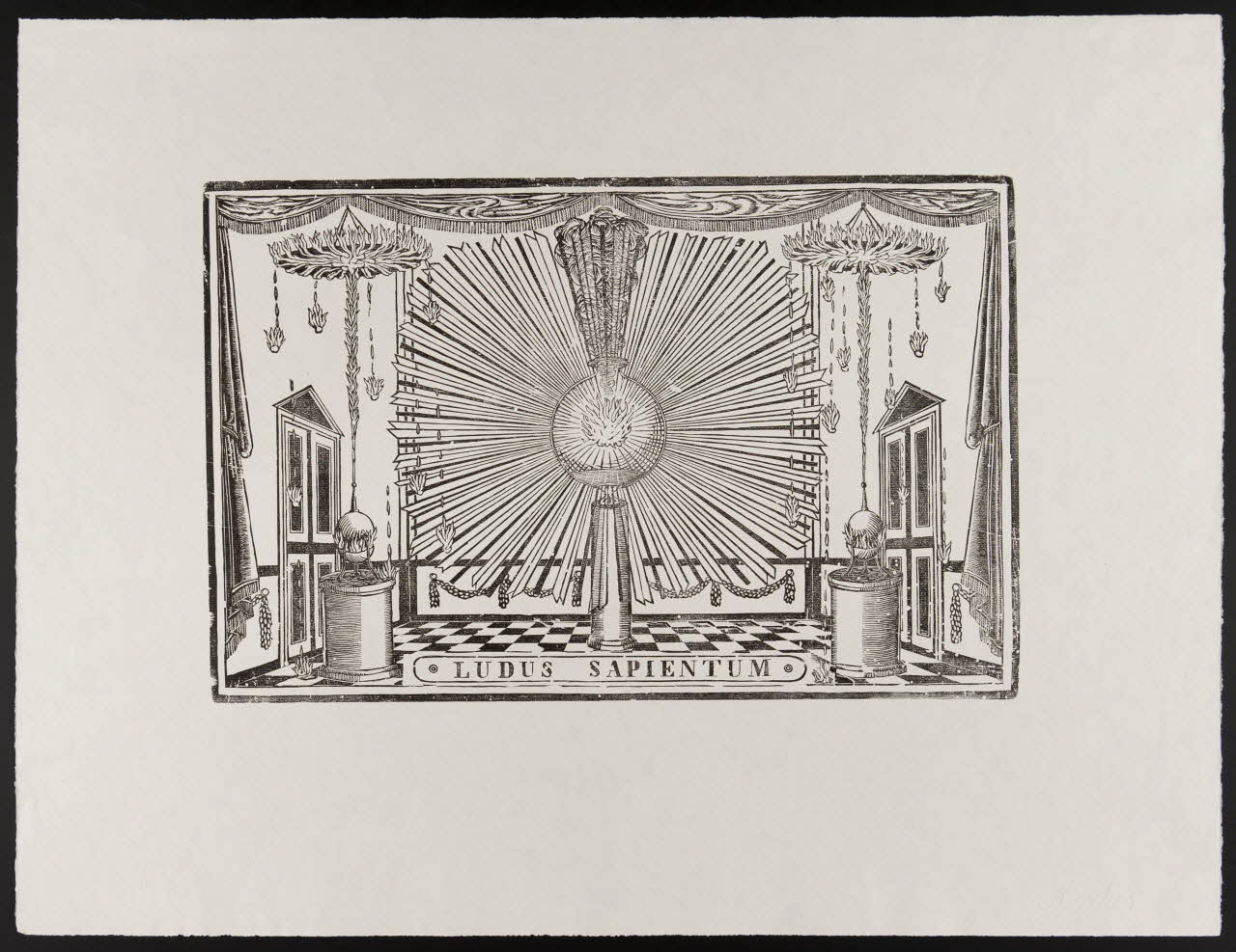 estampe LUDUS SAPIENTUM 1955.11.34 Photo