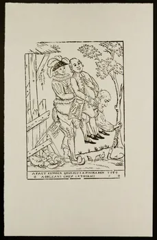 Jean-Baptiste Letourmy estampe A FAUT ESPERER QEUS JEU LA FINIRA BEN TOT Centre-Val de Loire, France 1775-1800 1955.11.4.3 Photo