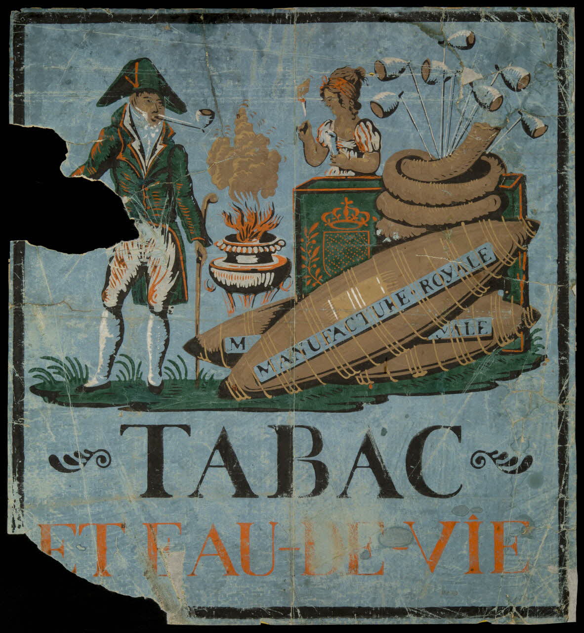 estampe TABAC  ET EAU-DE-VIE 1955.140.11 Photo
