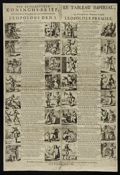 estampe LE TABLEAU IMPERIAL,  CONTENANT  Les Triomphes de l'Empereur Romain  LEOPOLD LE PREMIER. 1955.140.7 Photo