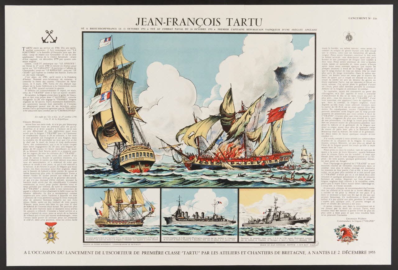 estampe JEAN-FRANCOIS TARTU 1955.144.2 Photo