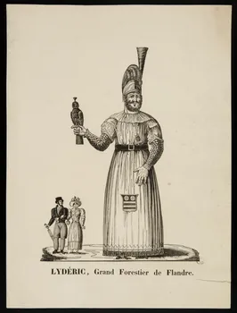 Antoine Thiébault ; Jean-Baptiste Castiaux ; Simon-François Blocquel estampe LYDERIC, Grand Forestier de Flandre. Lille 1837-1863 1955.157.2 Photo