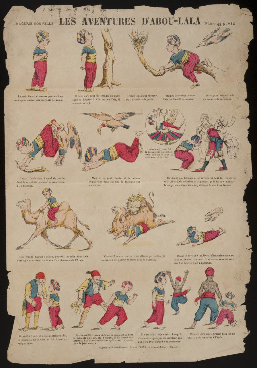 estampe LES AVENTURES D'ABOU-LALA 1955.158.105 Photo