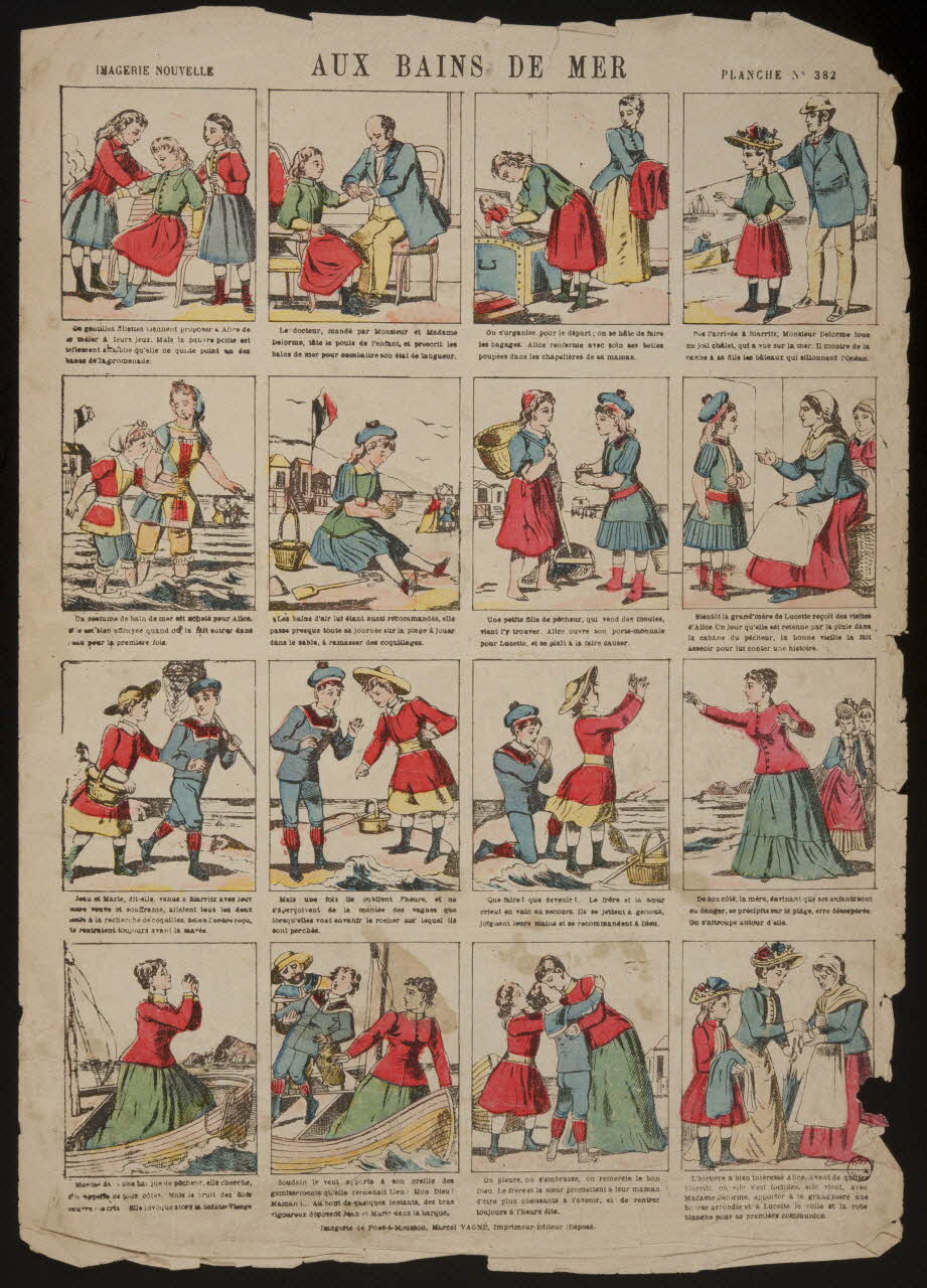 estampe AUX BAINS DE MER 1955.158.106 Photo