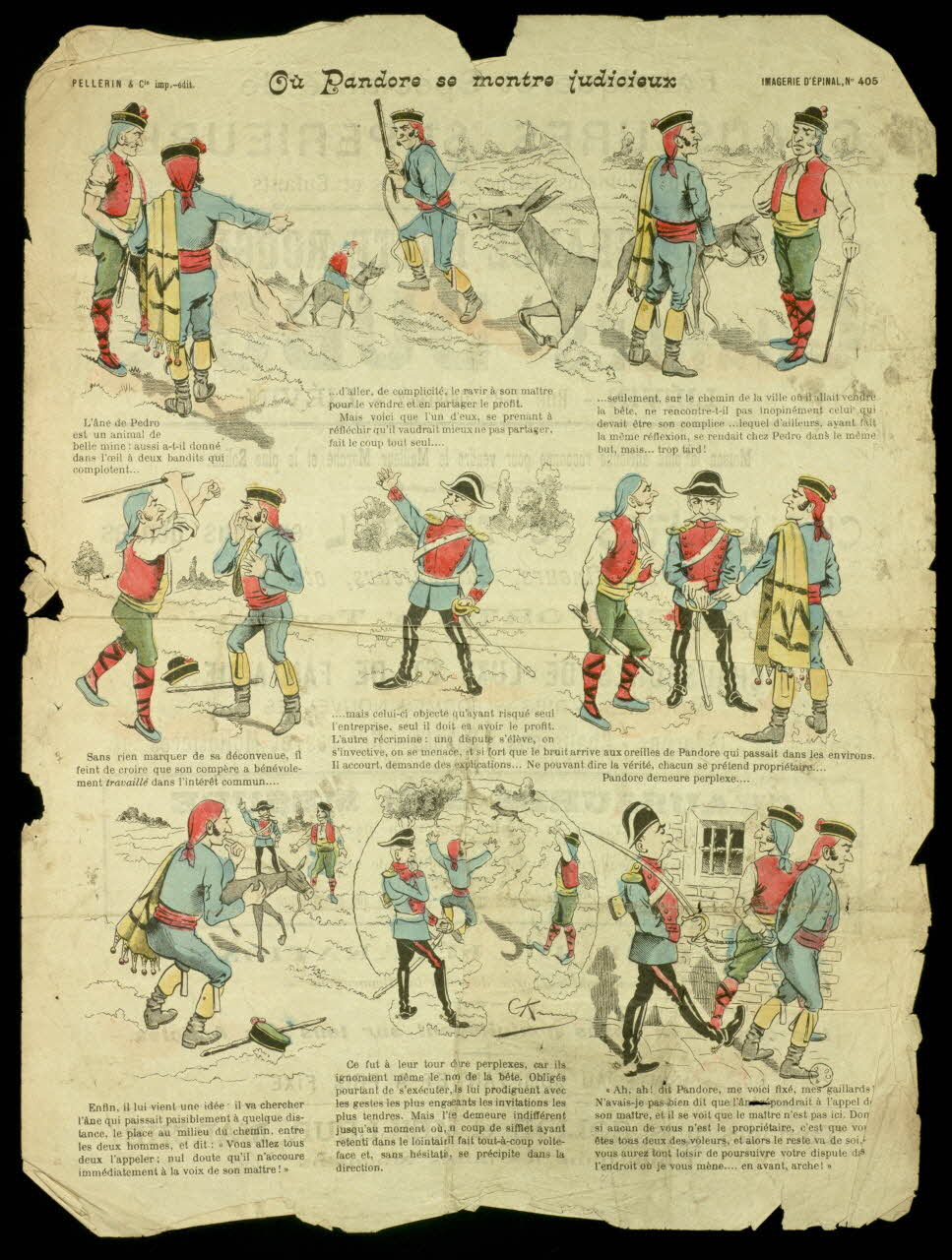estampe Où Pandore se montre judicieux 1955.158.27 Photo