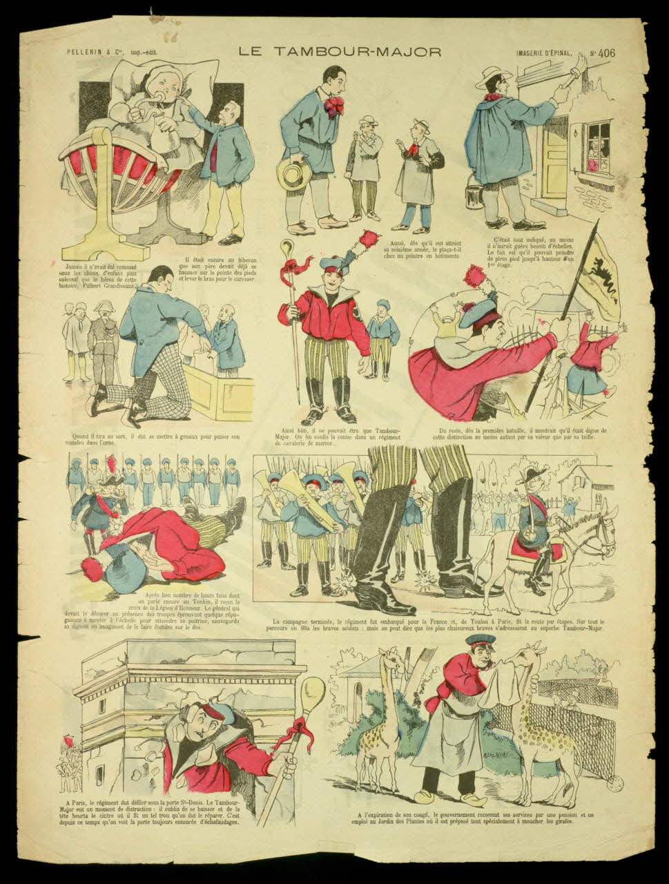 estampe LE TAMBOUR-MAJOR 1955.158.28 Photo