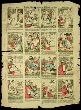 estampe Histoire d'Annette et de la Méchante Sorcière 1955.158.35 Photo