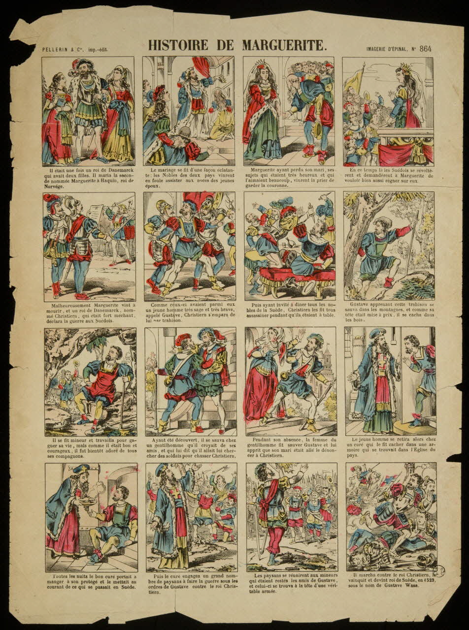 estampe HISTOIRE DE MARGUERITE. 1955.158.55 Photo