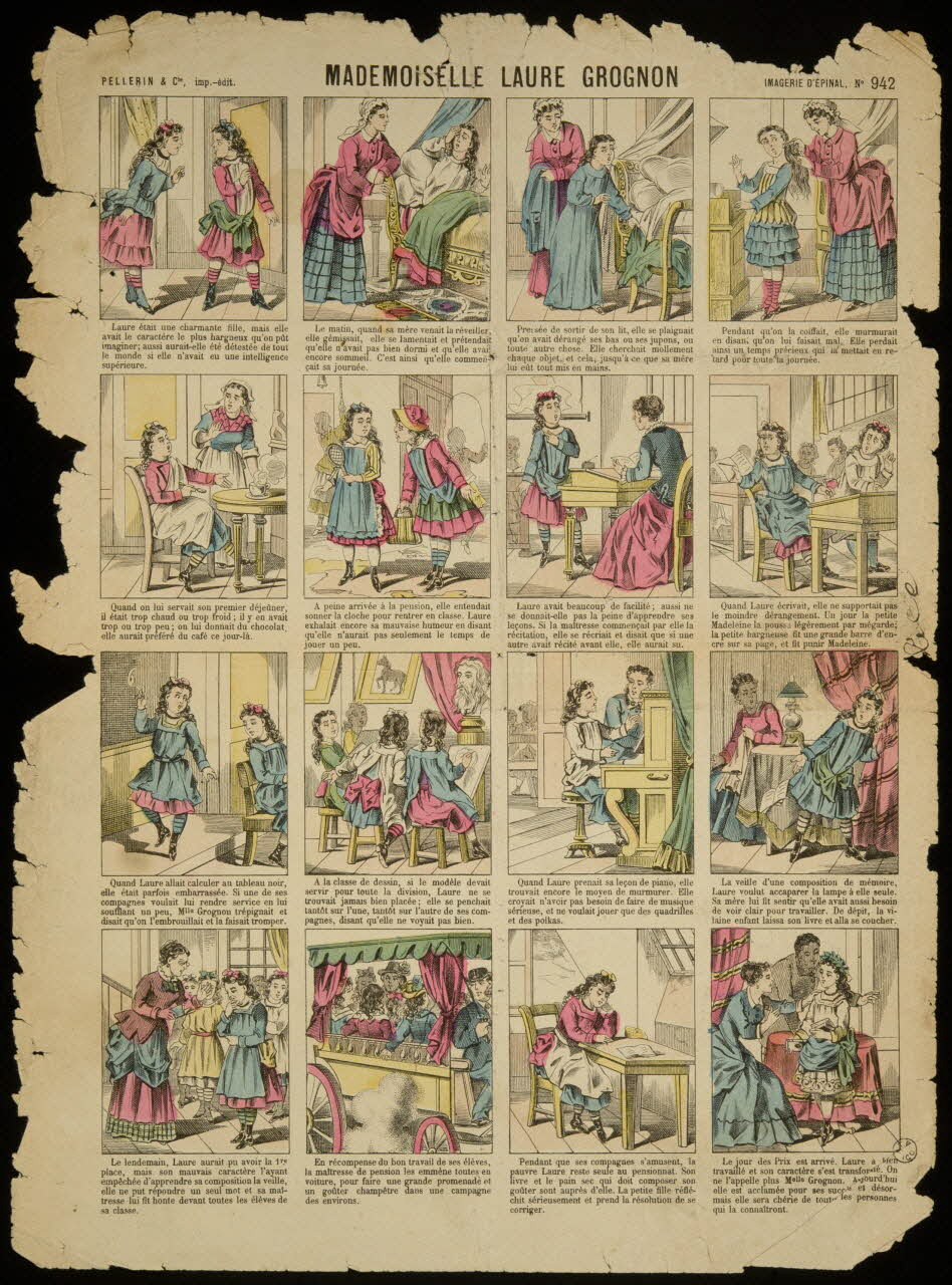 estampe MADEMOISELLE LAURE GROGNON 1955.158.57 Photo