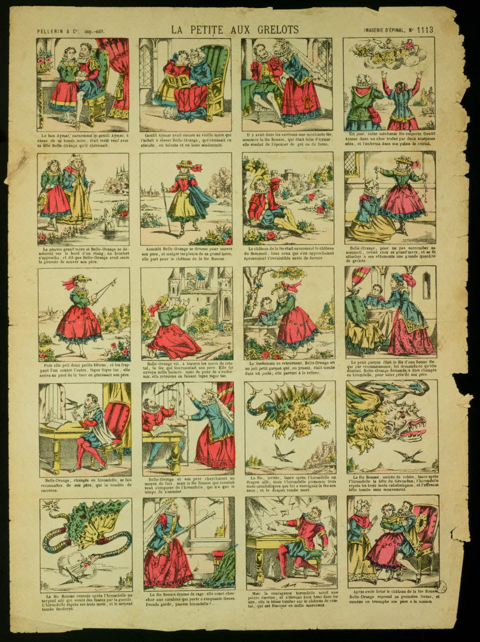 estampe LA PETITE AUX GRELOTS 1955.158.62 Photo