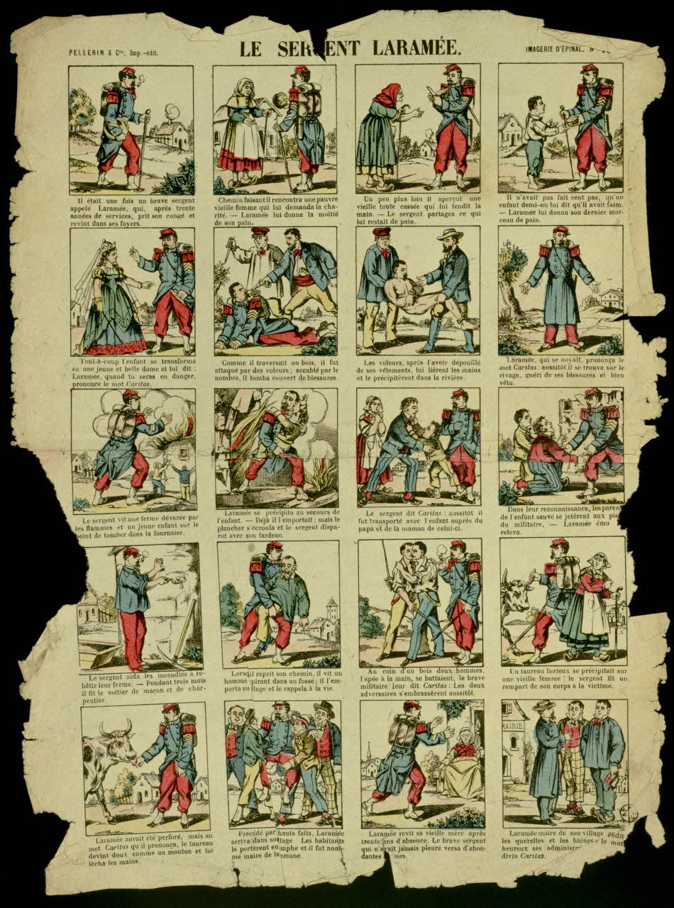 estampe LE SERGENT LARAMEE. 1955.158.69 Photo