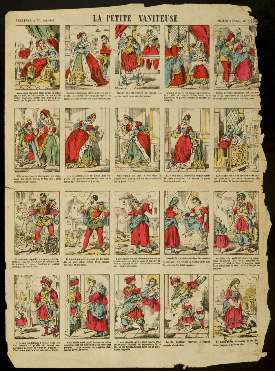 estampe LA PETITE VANITEUSE. 1955.158.71 Photo