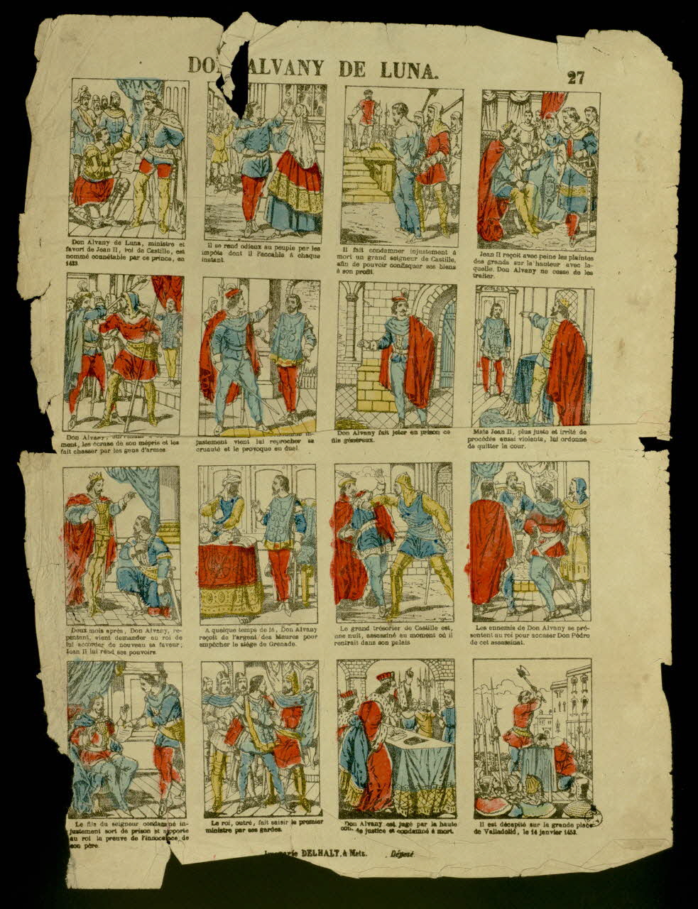 estampe DON ALVANY DE LUNA. 1955.158.78 Photo