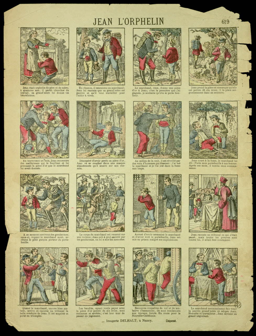 estampe JEAN L'ORPHELIN 1955.158.90 Photo