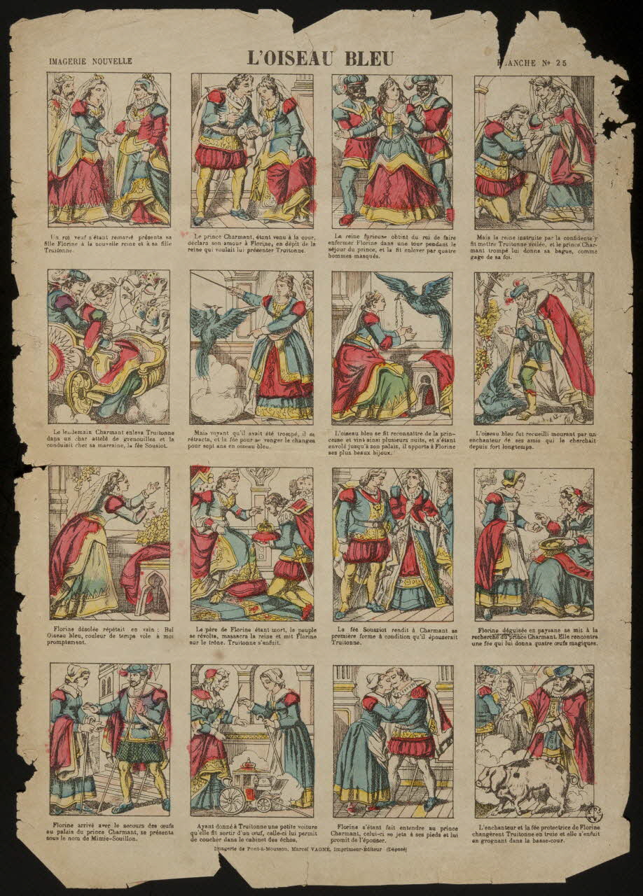 estampe L'OISEAU BLEU 1955.158.91 Photo