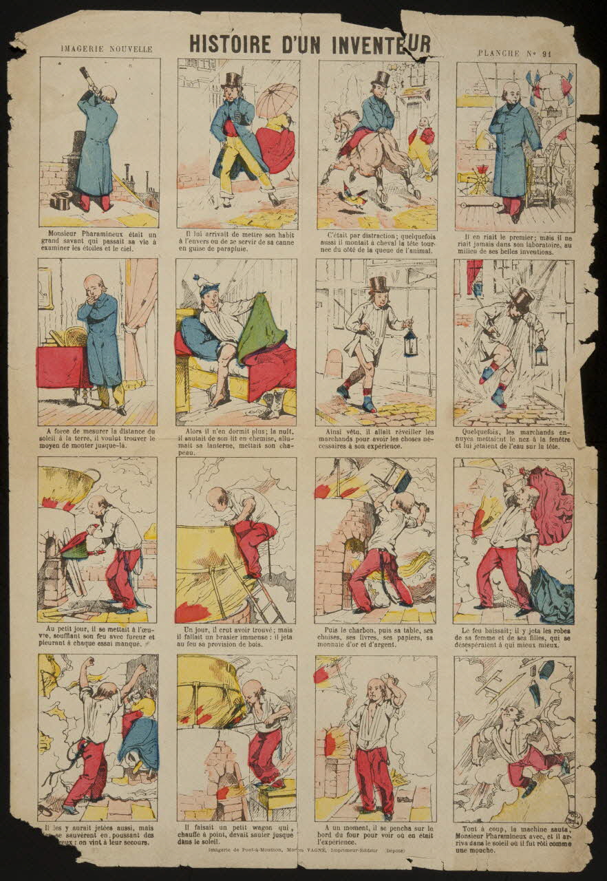 estampe HISTOIRE D'UN INVENTEUR 1955.158.95 Photo