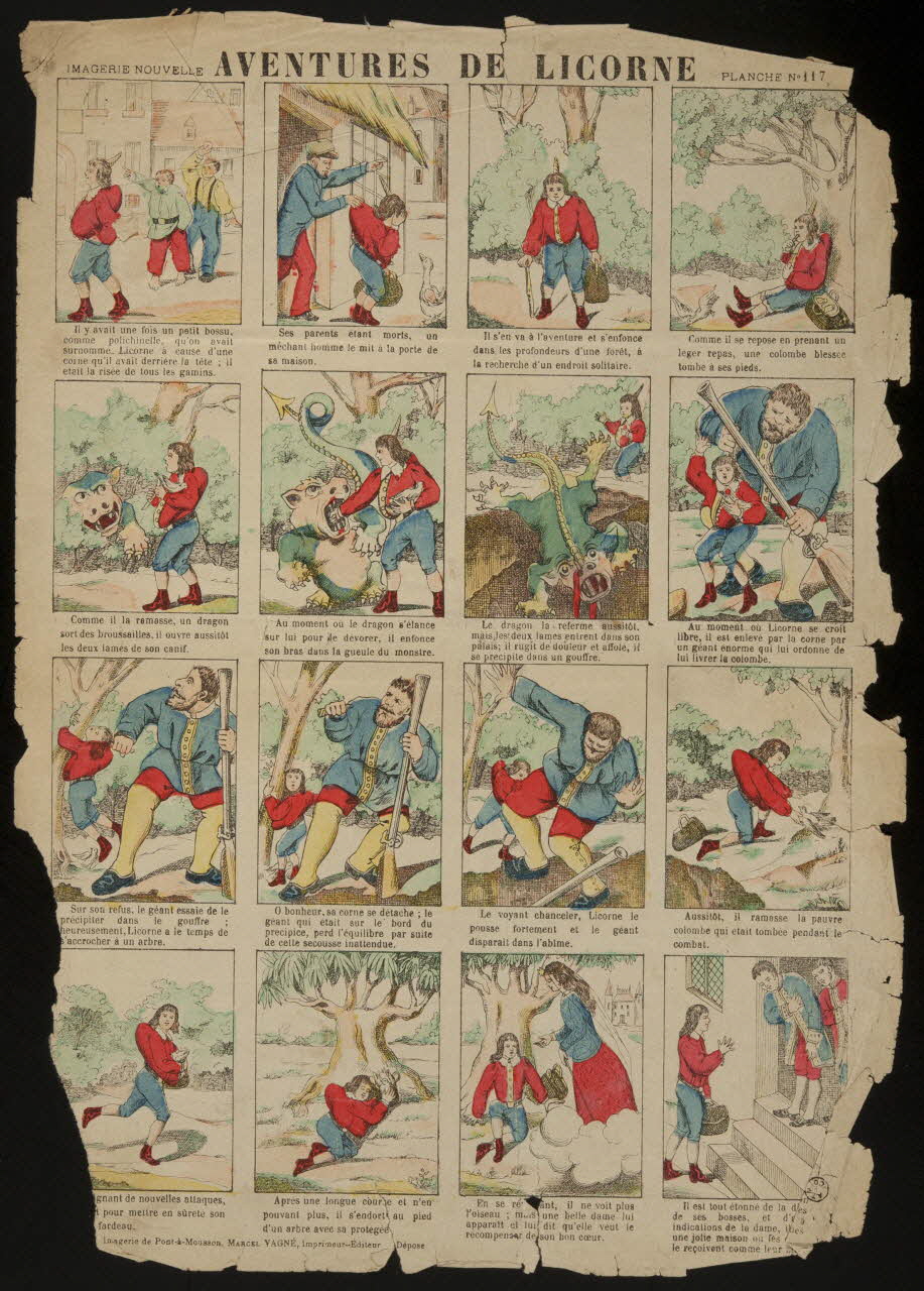 estampe AVENTURES DE LICORNE 1955.158.98 Photo